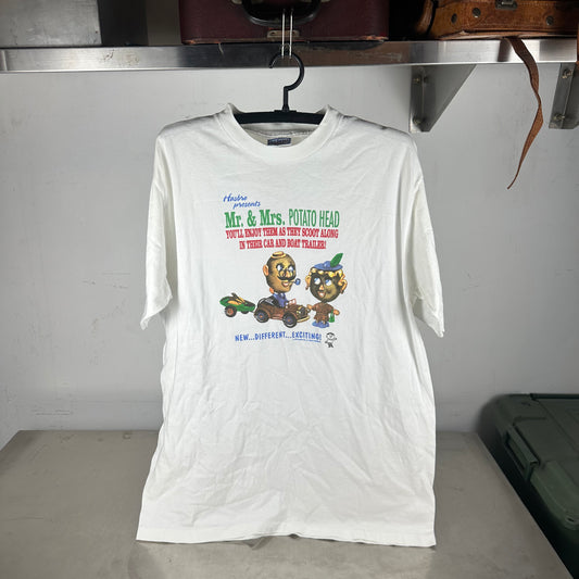Vintage 1995 Hasbro Mr & Mrs Potato Head Toy Story Single Stitch T-shirt