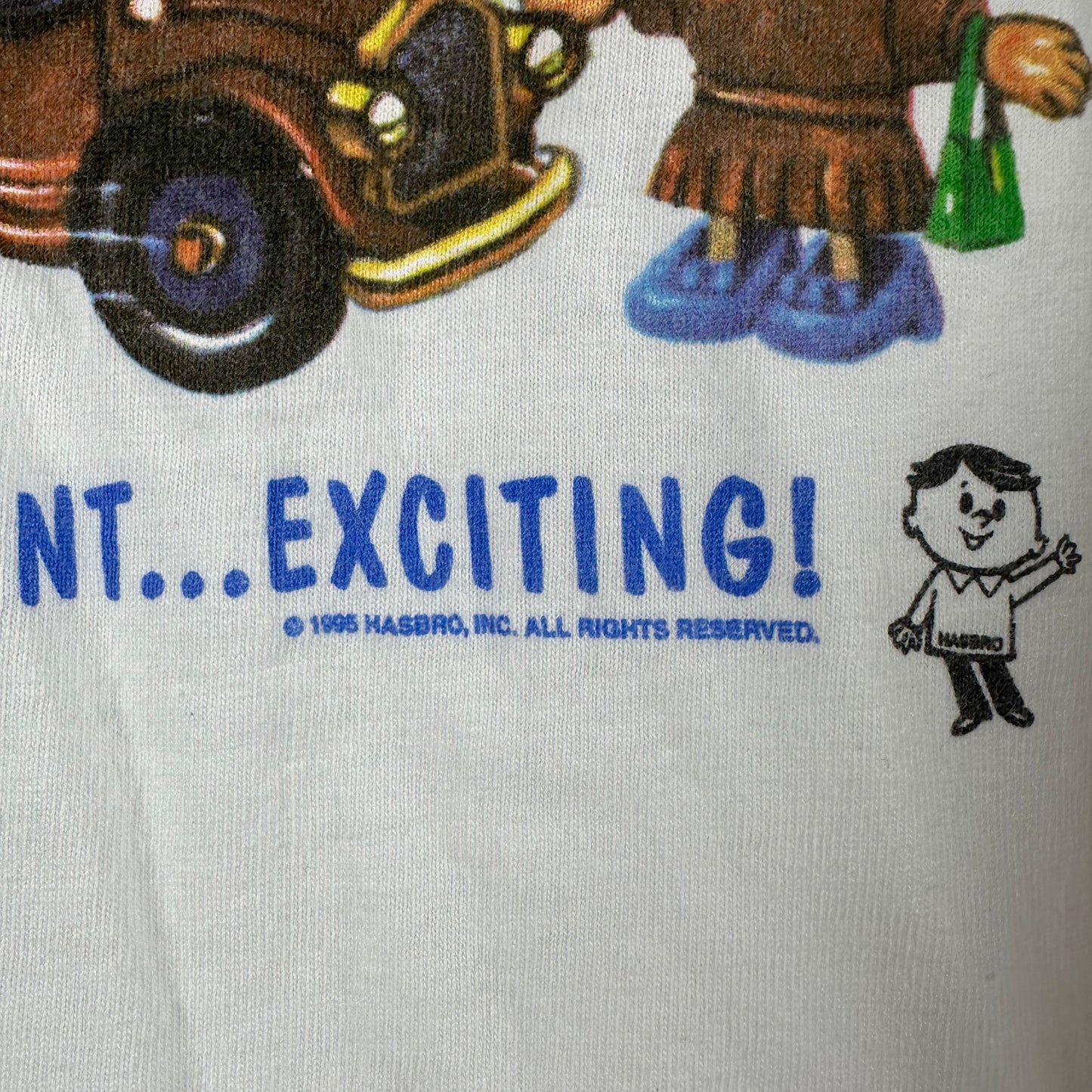Vintage 1995 Hasbro Mr & Mrs Potato Head Toy Story Single Stitch T-shirt