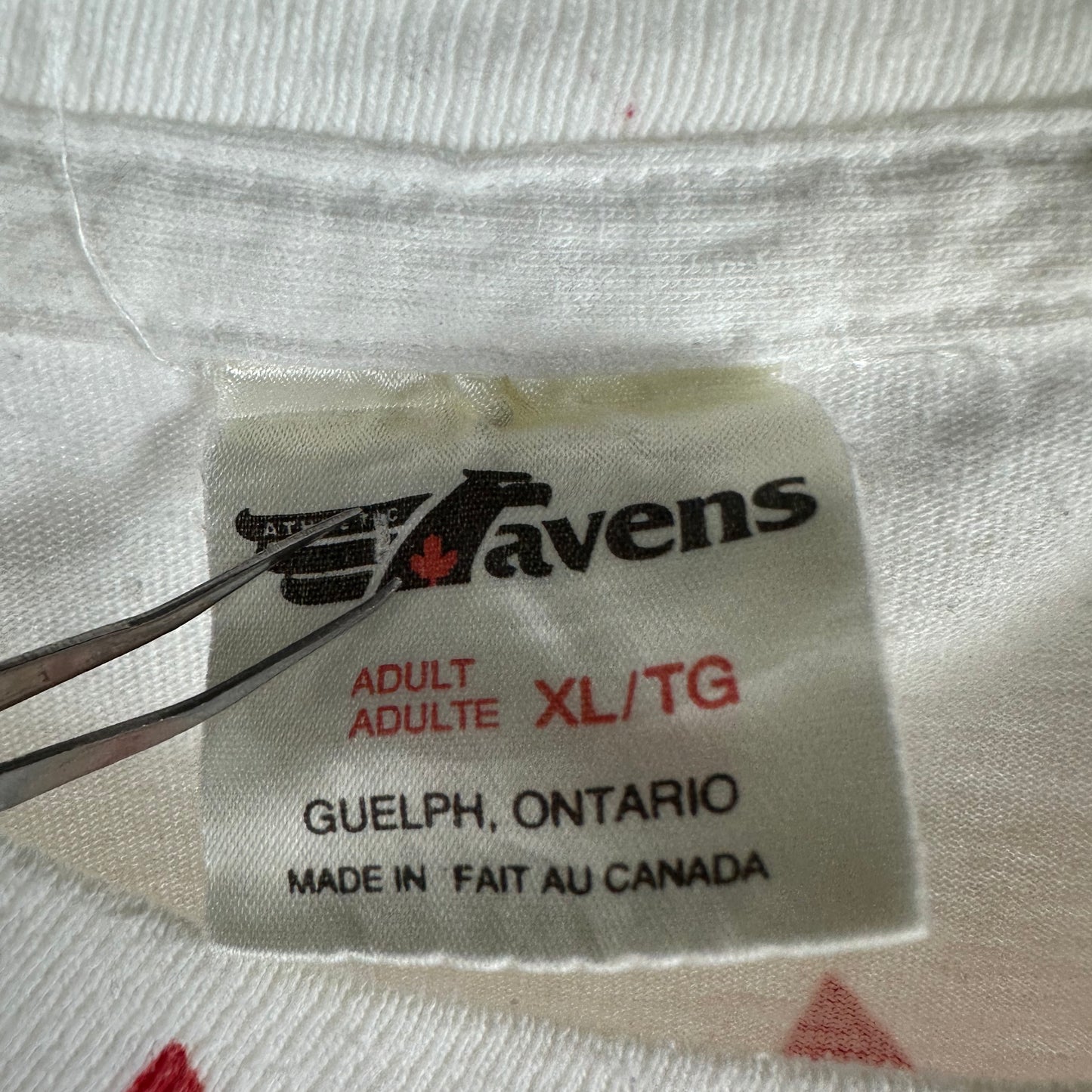 Vintage 90s Ottawa Senators Hockey NHL AOP All Over Print Single Stitch T-shirt