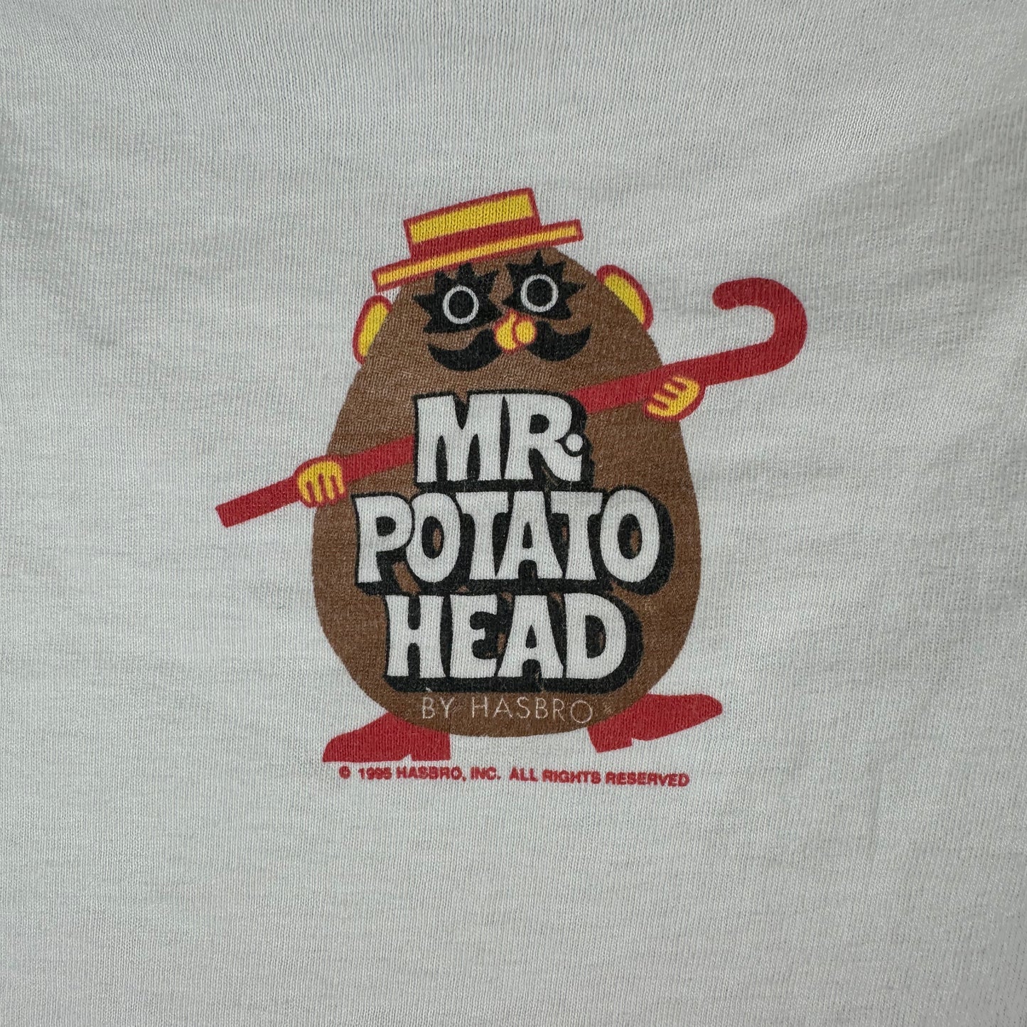 Vintage 1995 Hasbro Mr & Mrs Potato Head Toy Story Single Stitch T-shirt