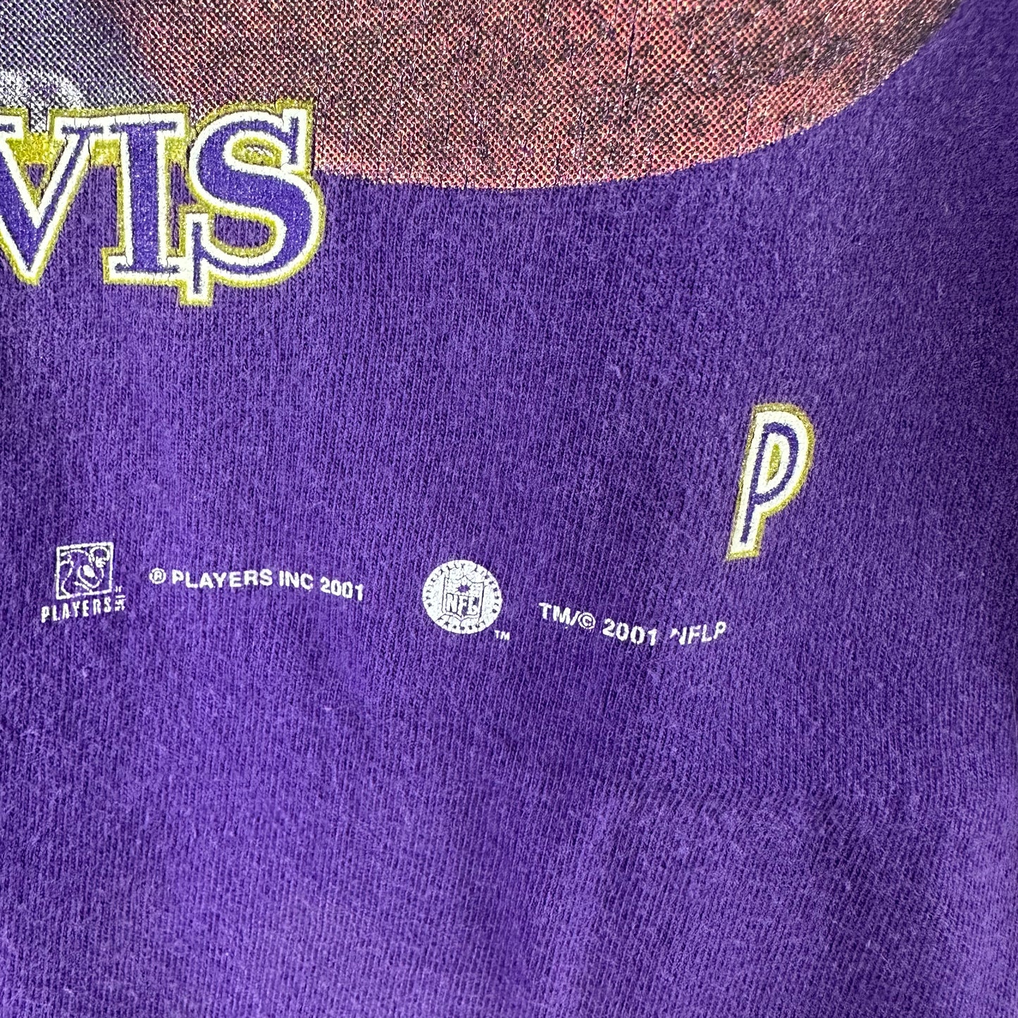 Vintage 2001 Ray Lewis Baltimore Ravens NFL Graphic T-shirt