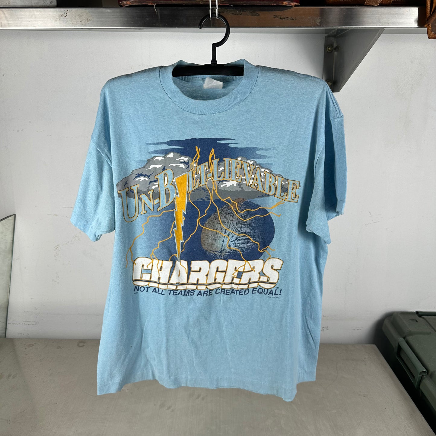 Vintage 90s Christian Okoye Kansas City Chiefs NFL Salem Sportswear T-shirt