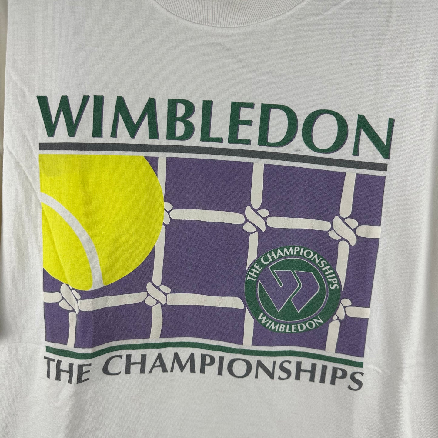 Vintage 90s Wimbledon Tennis Championships Graphic T-shirt