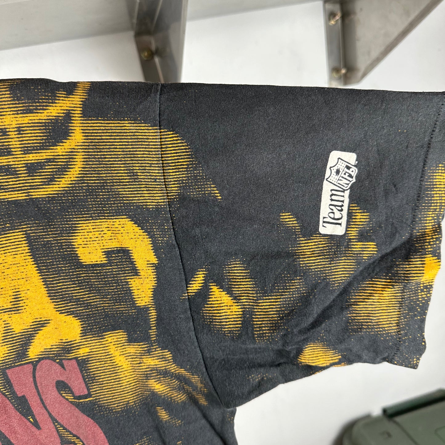 Vintage 90s Washington Redskins Football NFL AOP Single Stitch T-shirt