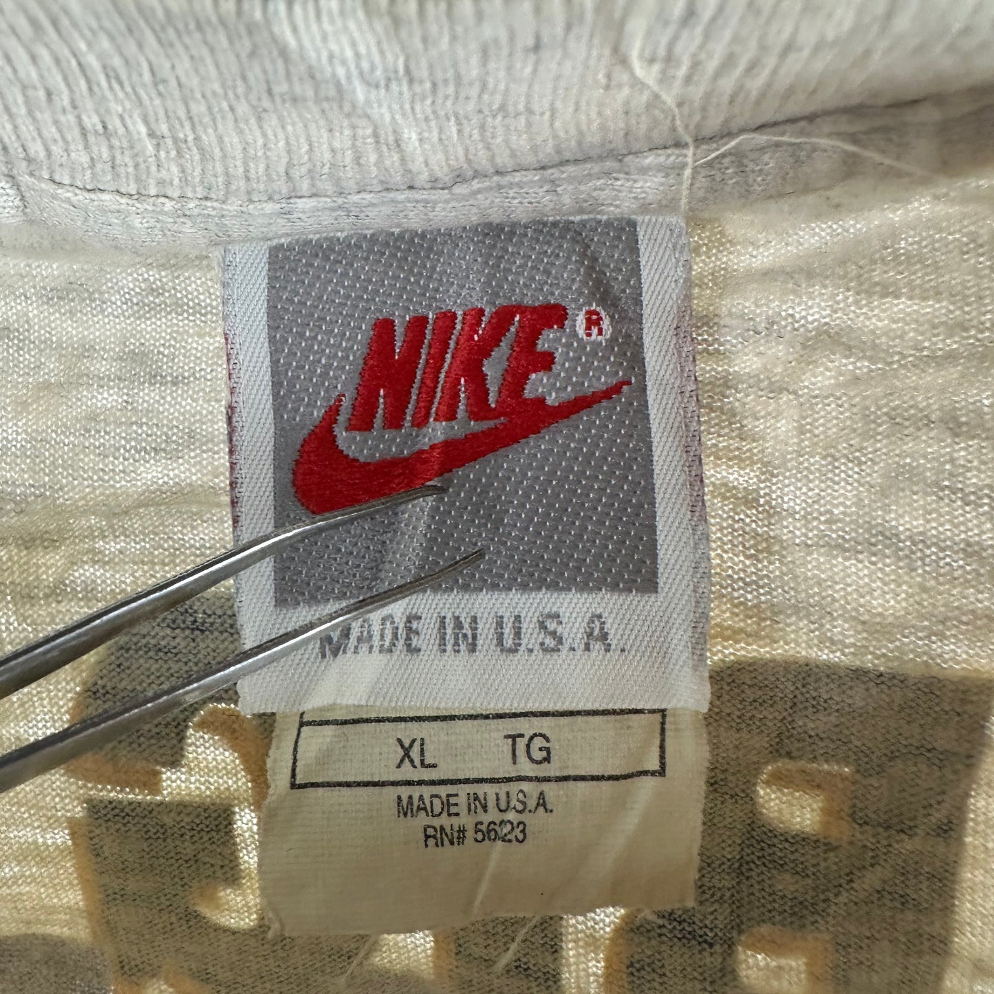 Vintage 90s Nike Basketball Chris Webber Big Man Big Game Single Stitch T-shirt