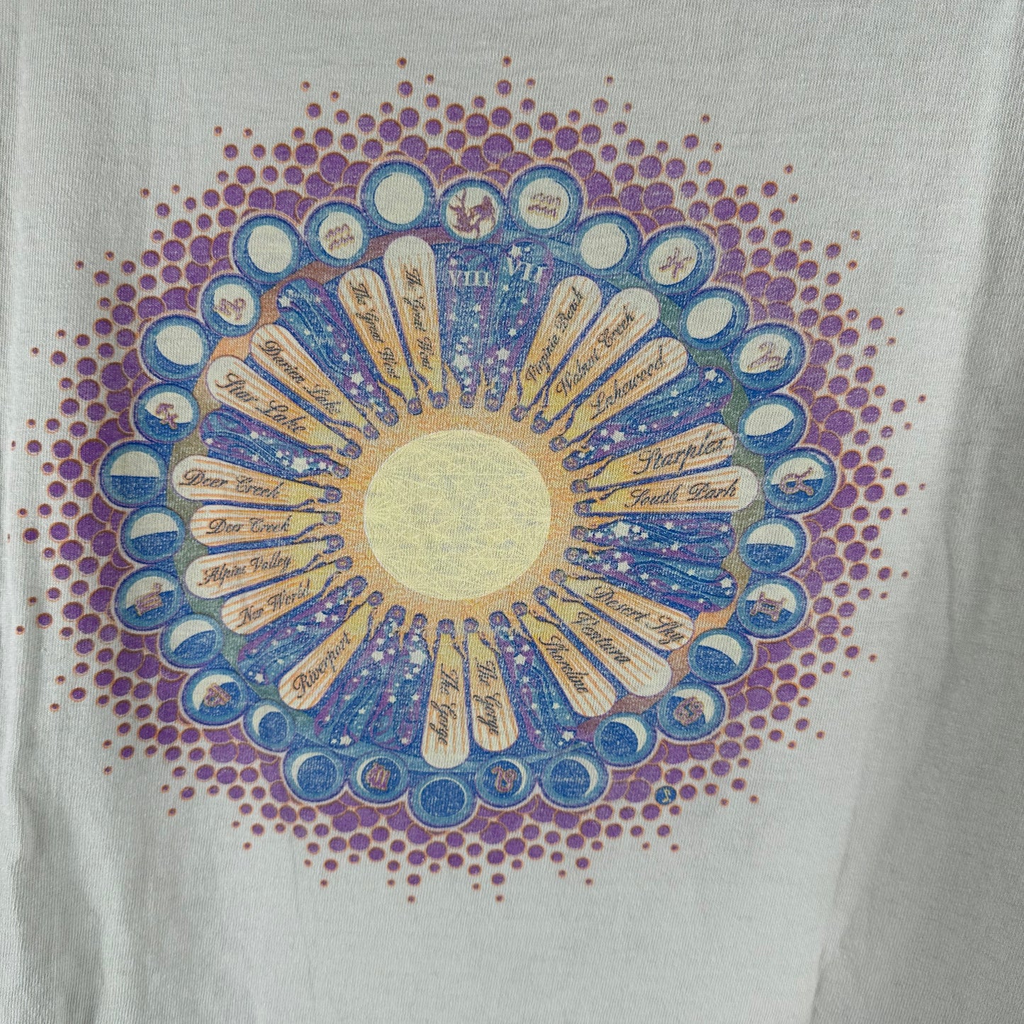 Vintage 90s Phish Tour Concert Rock Band Graphic T-shirt