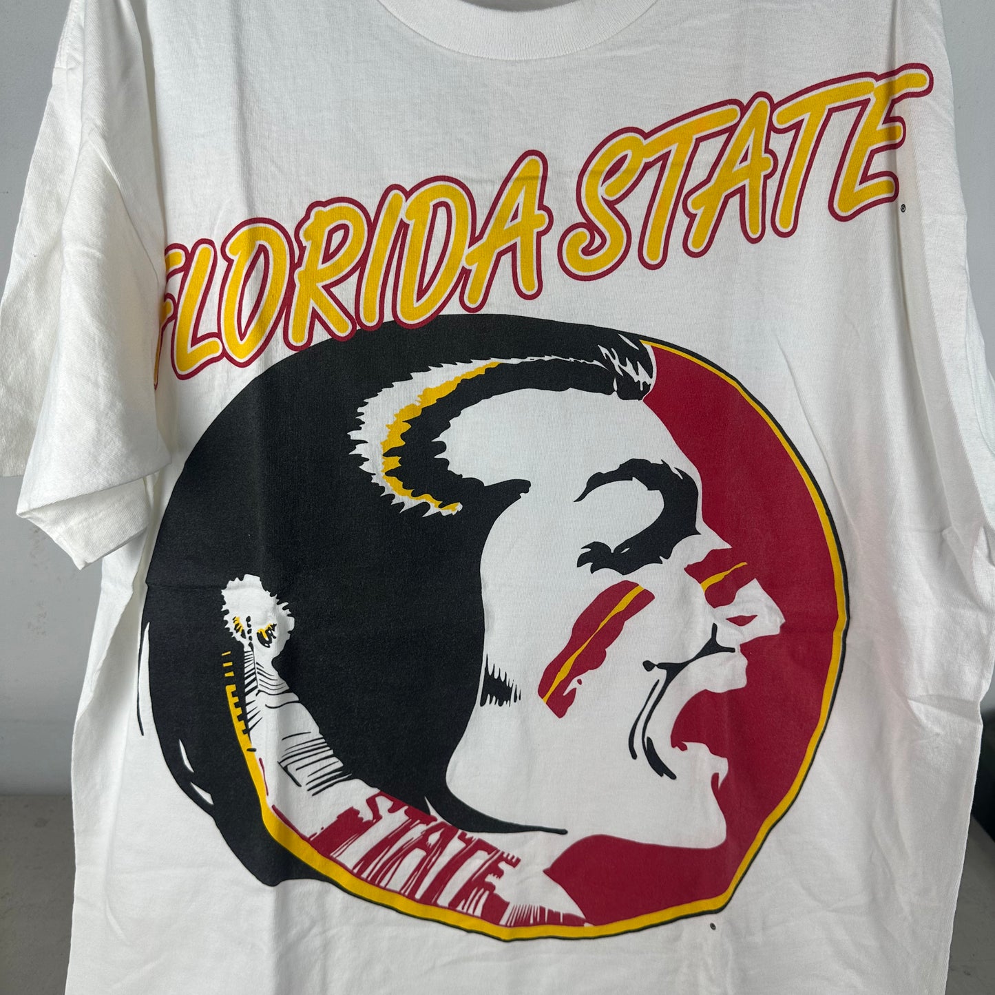 Vintage 90s Reebok FSU Seminoles Big Graphic NCAA T-shirt