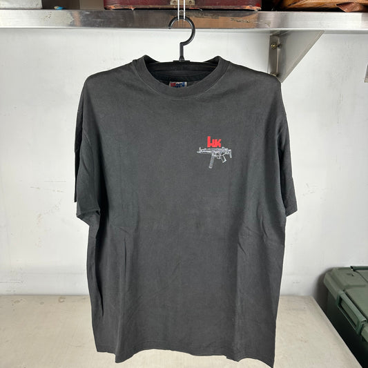 Vintage 90s Heckler & Koch No Compromise MP5 Machine Gun Single Stitch T-shirt