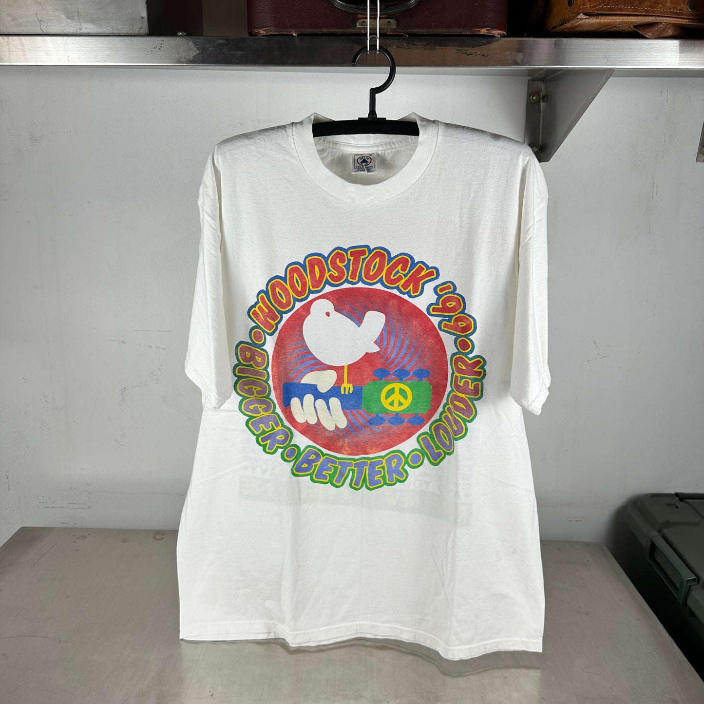 Vintage 1999 Woodstock Music Festival Metallica Ice Cube T-shirt