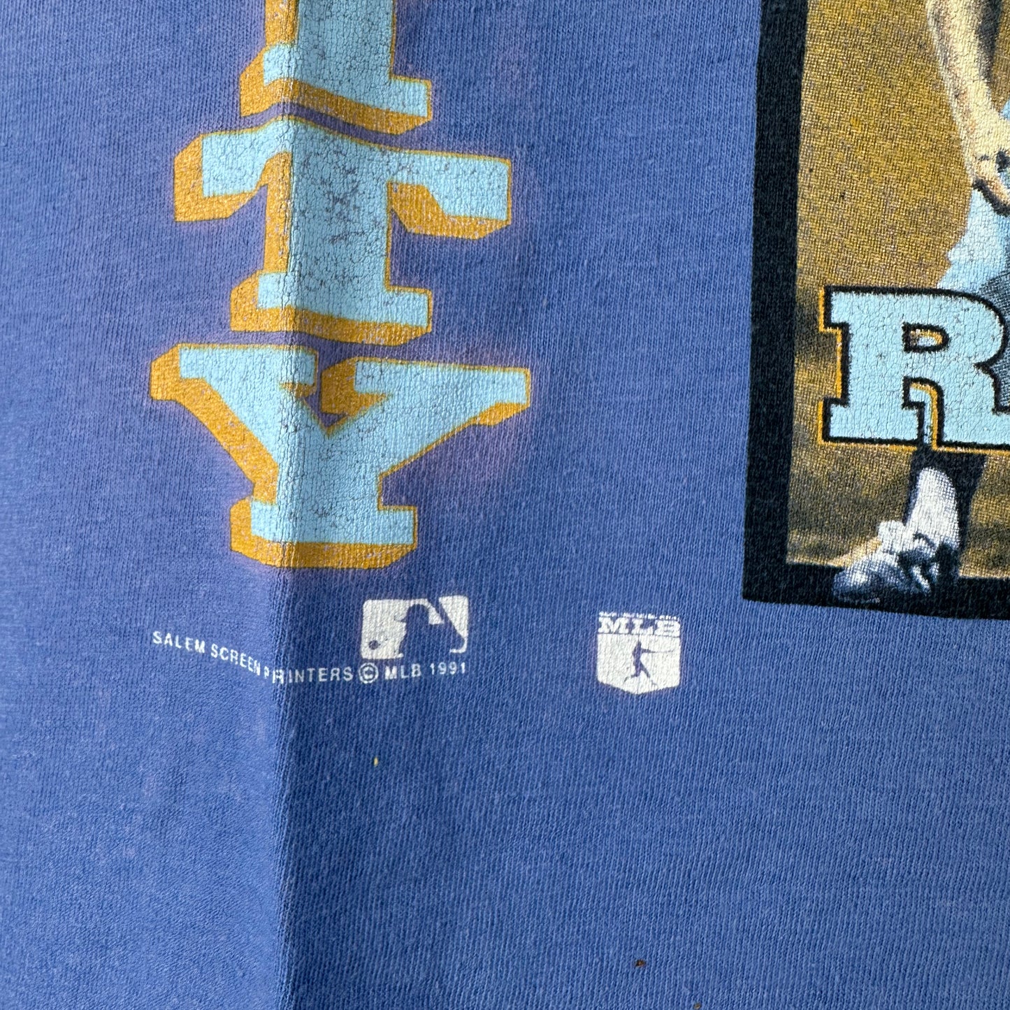 Vintage 1991 Kansas City Royals Baseball MLB Salem Sportswear T-shirt