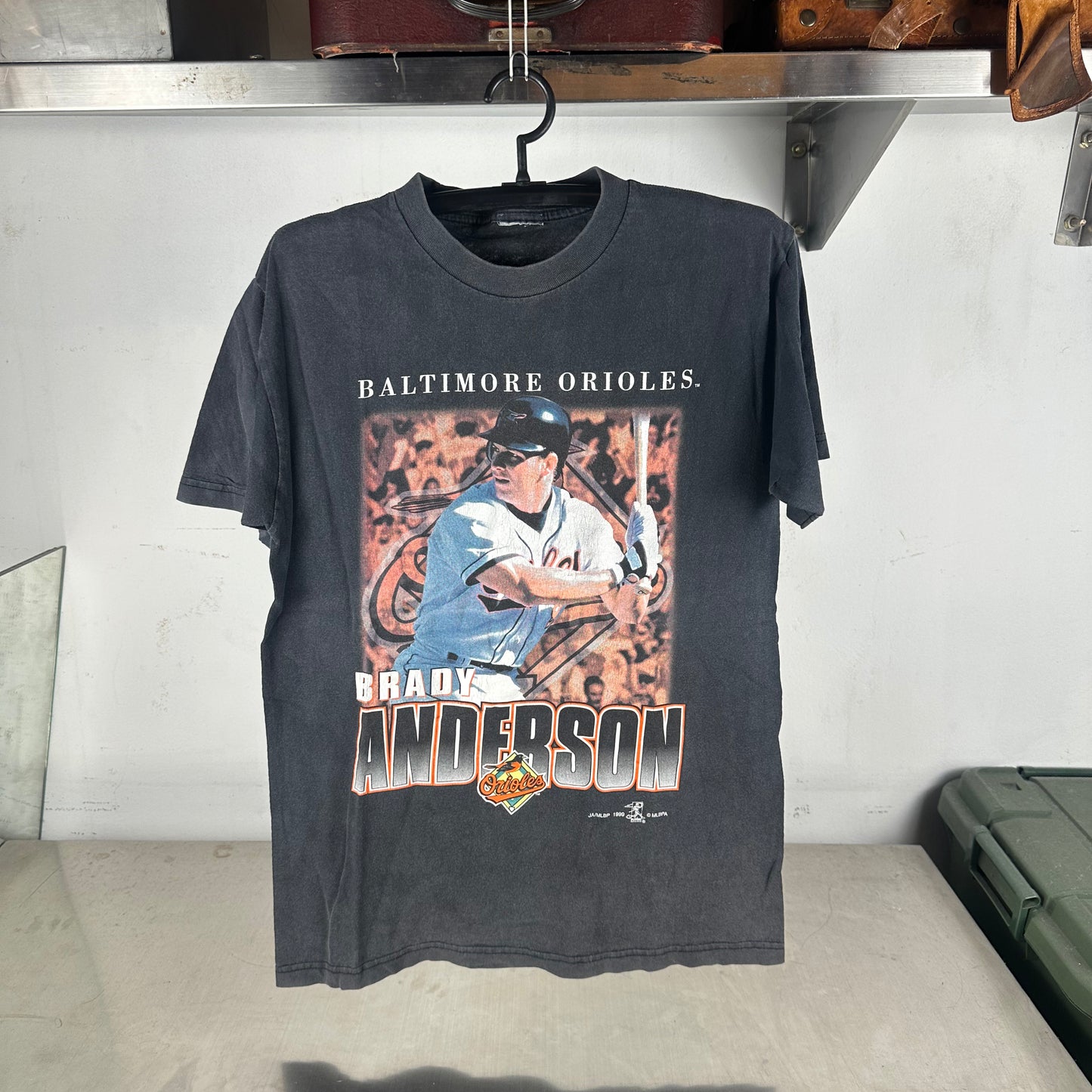 Vintage 1999 Brady Anderson Baltimore Orioles MLB Graphic T-shirt