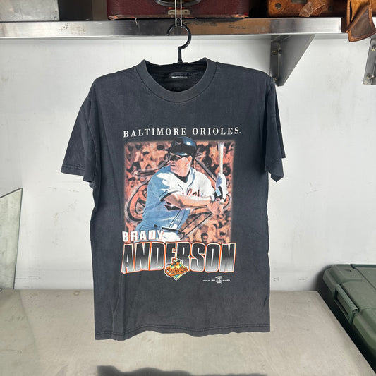 Vintage 1999 Brady Anderson Baltimore Orioles MLB Graphic T-shirt