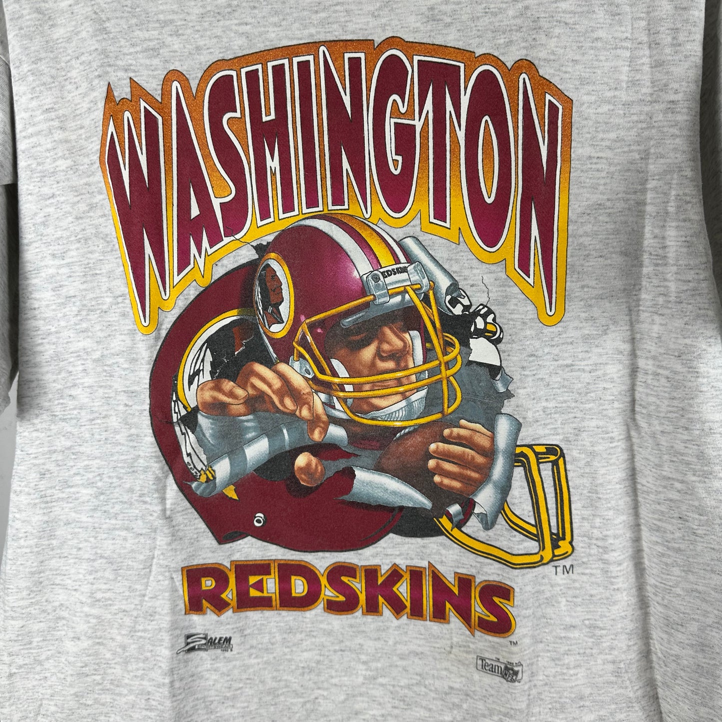 Vintage 1992 Washington Redskins Football NFL Salem Sportswear T-shirt