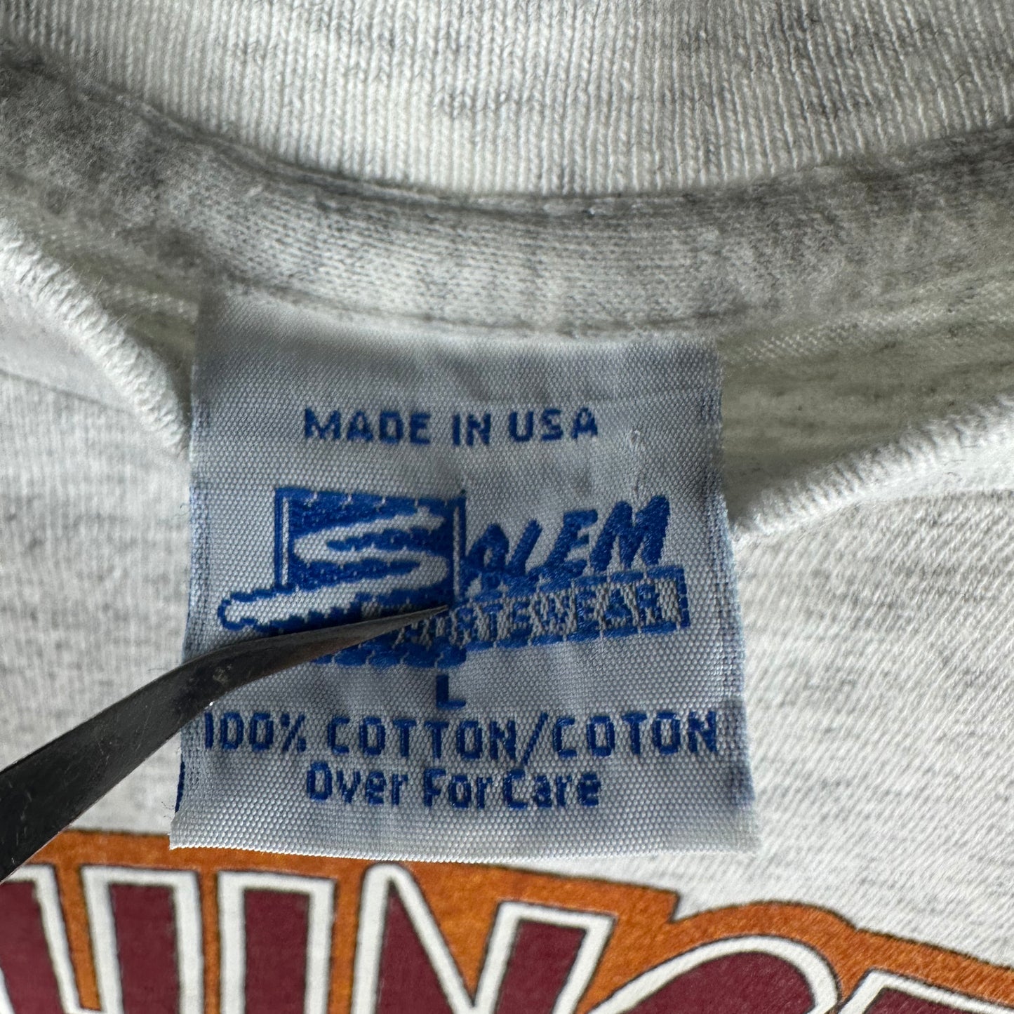Vintage 1992 Washington Redskins Football NFL Salem Sportswear T-shirt