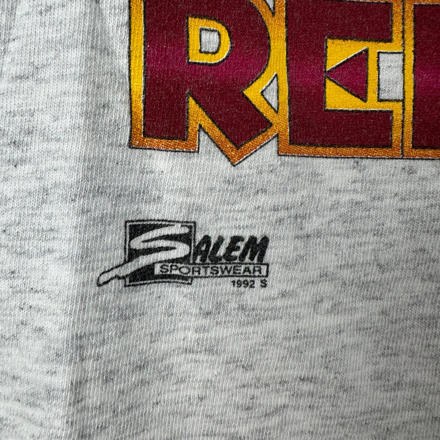 Vintage 1992 Washington Redskins Football NFL Salem Sportswear T-shirt