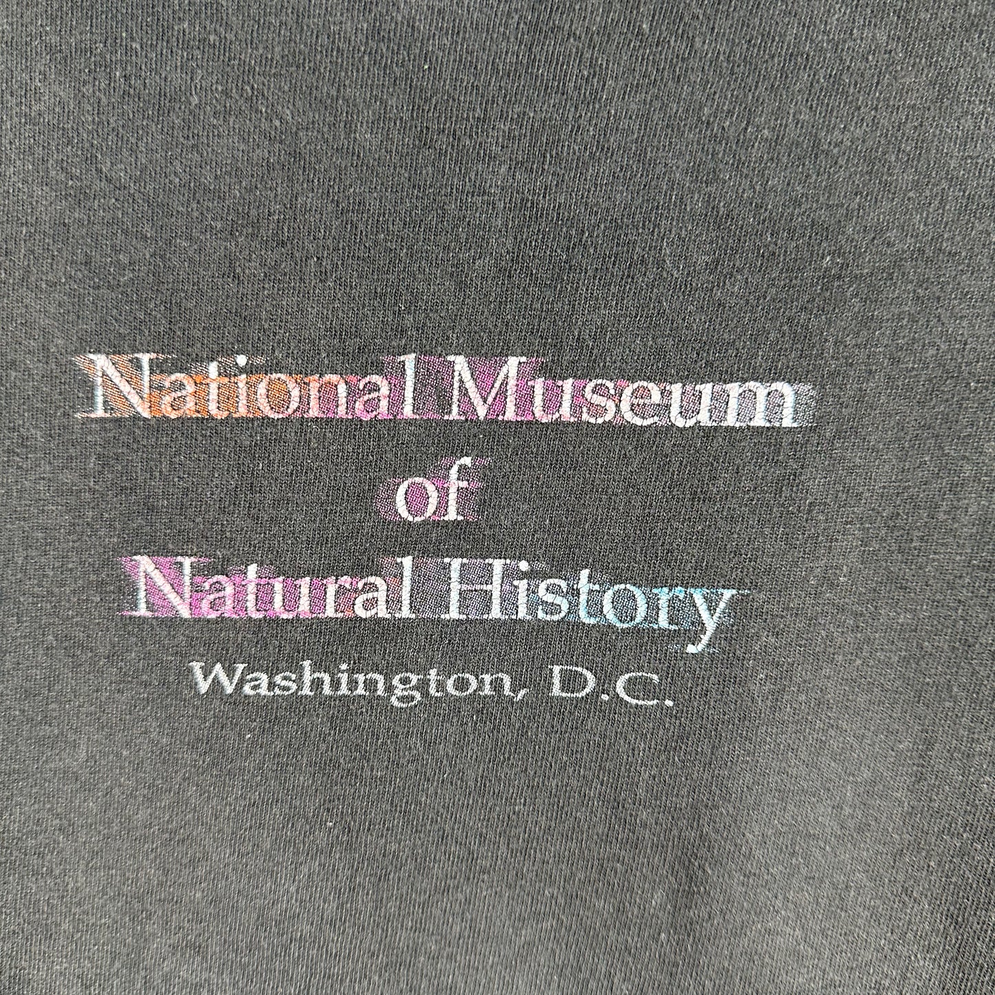 Vintage 2000s Smithsonian National Museum of Natural History Minerals Graphic T-shirt