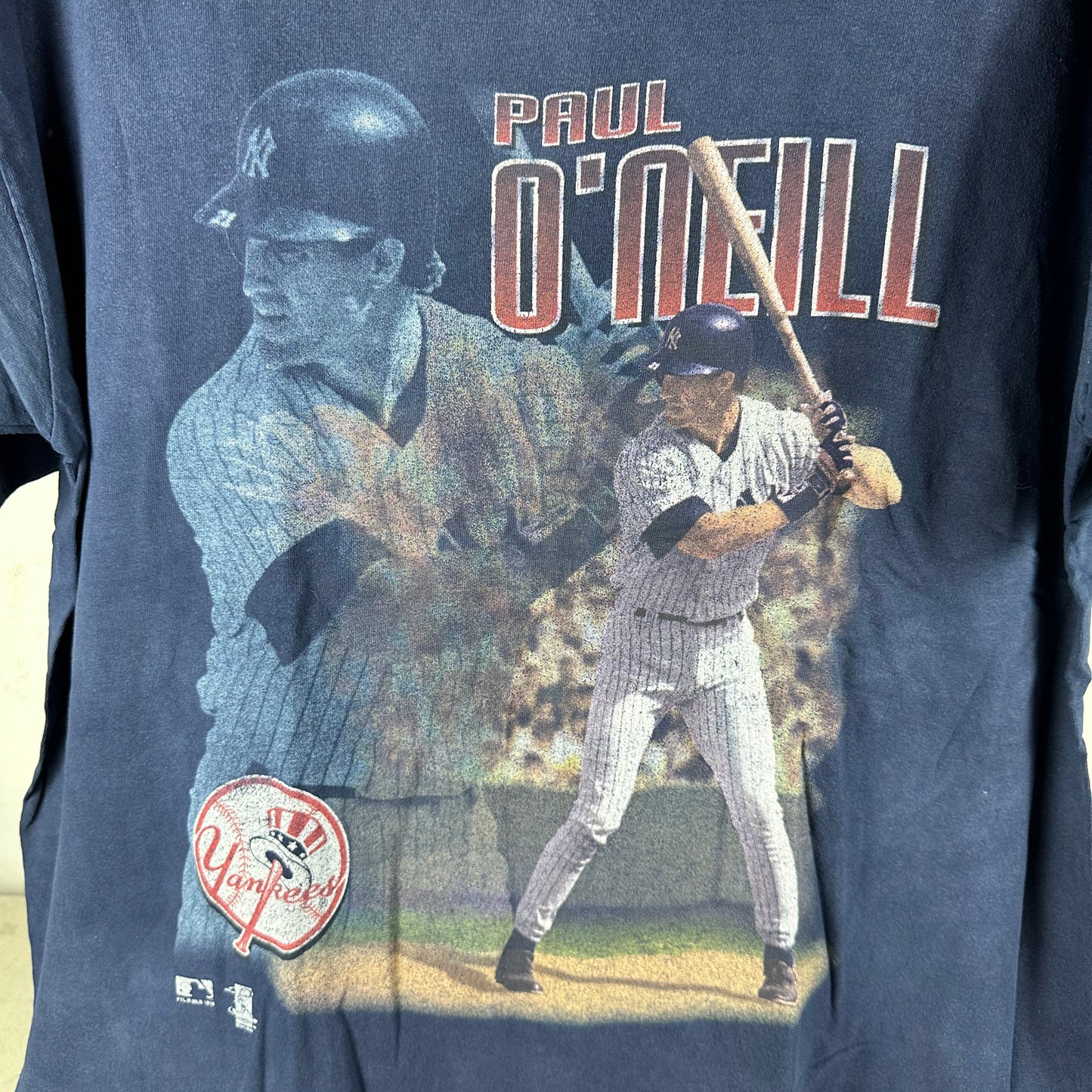 Vintage 90s Paul O' Neill New York Yankees MLB Single Stitch T-shirt