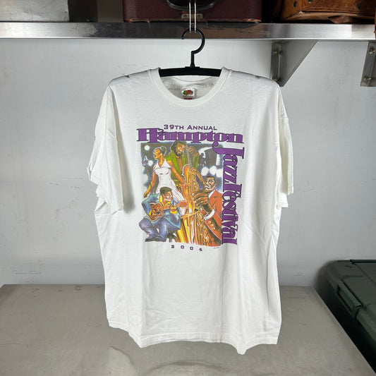 Vintage 2006 Hampton Jazz Festival BB King Charlie Wilson Maze T-shirt