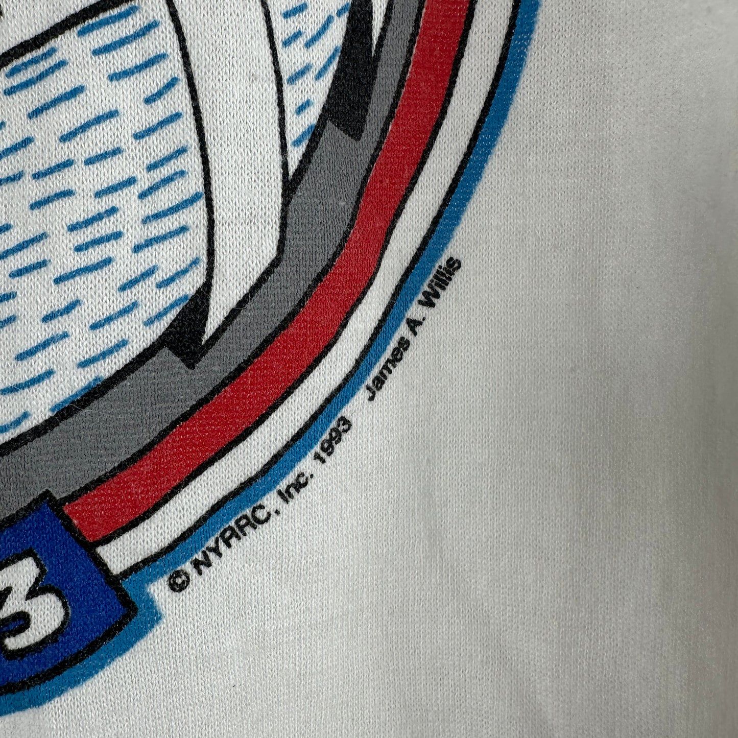 Vintage 1993 NYRR New York City Marathon Running Single Stitch T-shirt