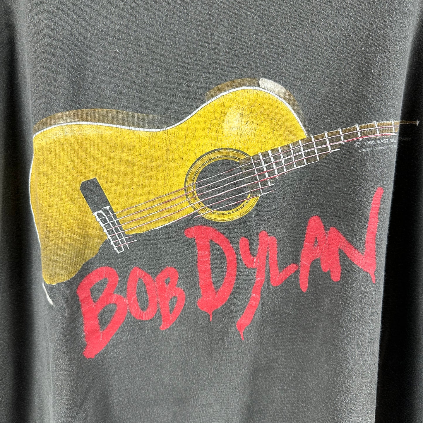 Vintage 1990 Bob Dylan Under the Red Sky Tour Concert Single Stitch T-shirt