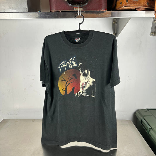 Vintage 90s Johnny Winter 25 Years on the Road Single Stitch T-shirt