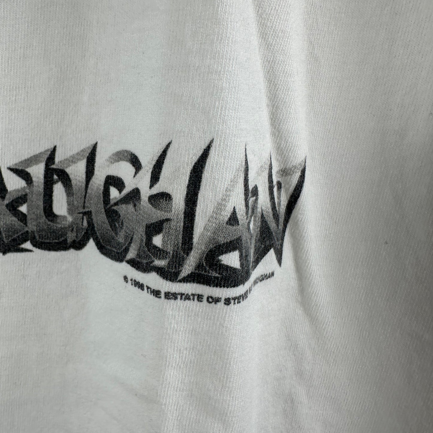 Vintage 1998 Stevie Ray Vaughan Guitarist Graphic T-shirt