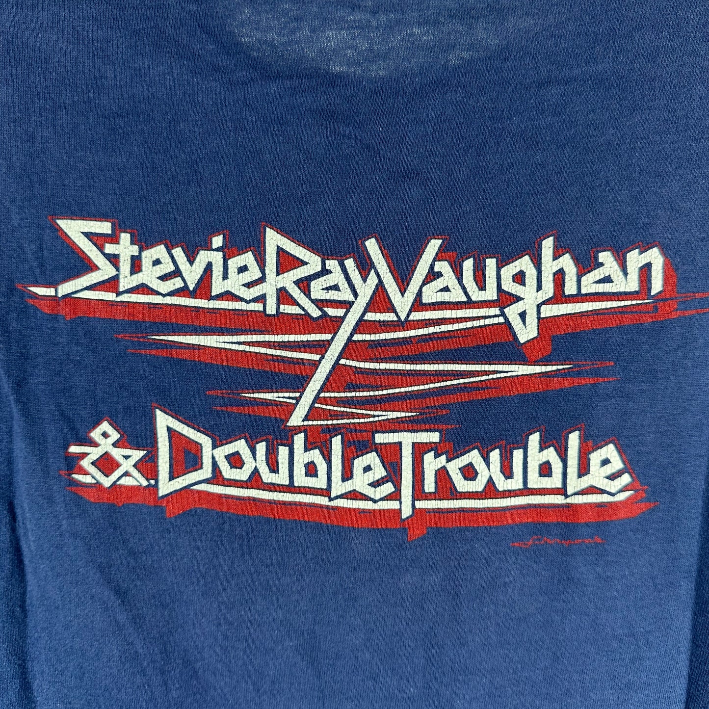 Vintage 90s Stevie Ray Vaughan & Double Trouble Tour Concert Single Stitch T-shirt