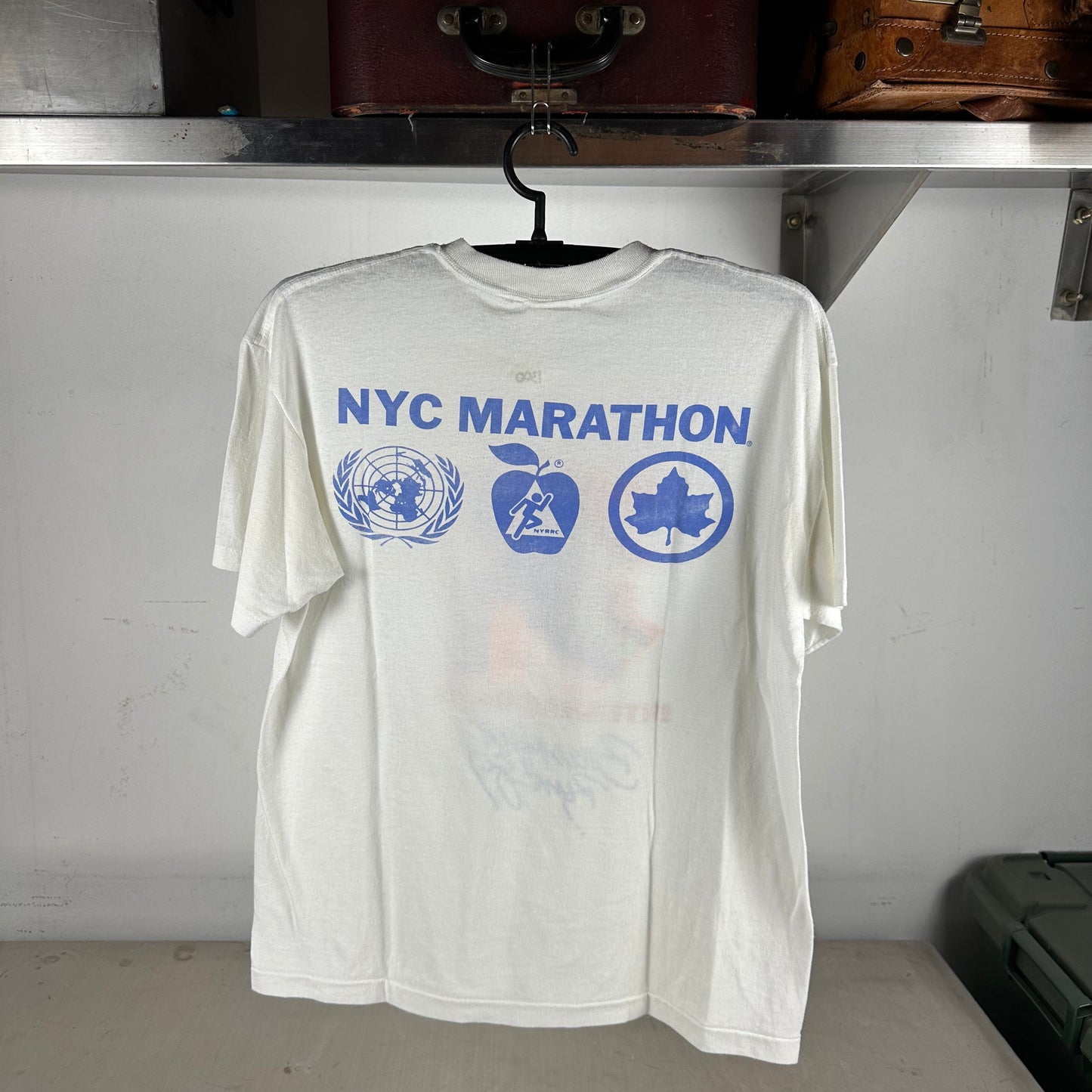Vintage 1989 NYRRC New York City Marathon Running Single Stitch T-shirt