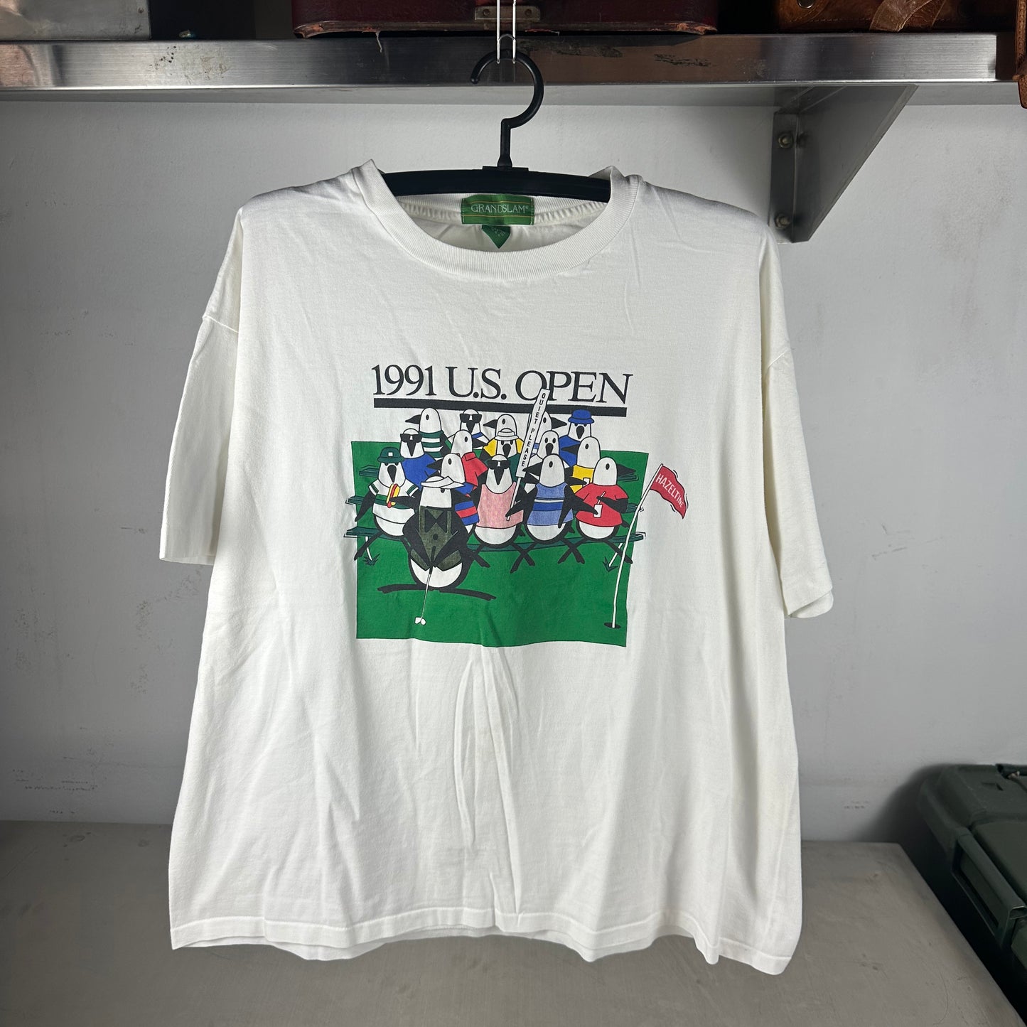 Vintage 1991 The US Open Golf Championship Graphic Single Stitch T-shirt