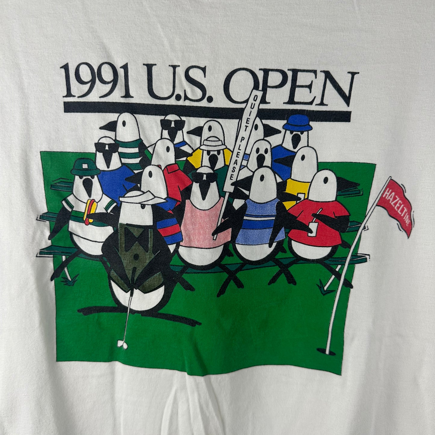 Vintage 1991 The US Open Golf Championship Graphic Single Stitch T-shirt