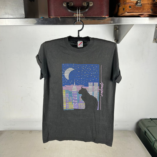 Vintage 80s New York Cat Graphic T-shirt
