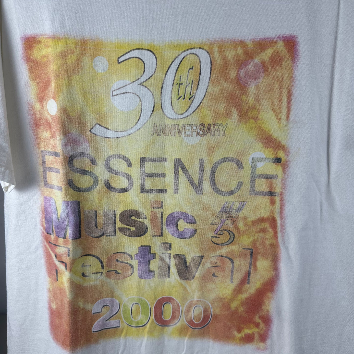 Vintage 2000 D' Angelo Luther Vandross Run-DMC Essence Music Festival T-shirt
