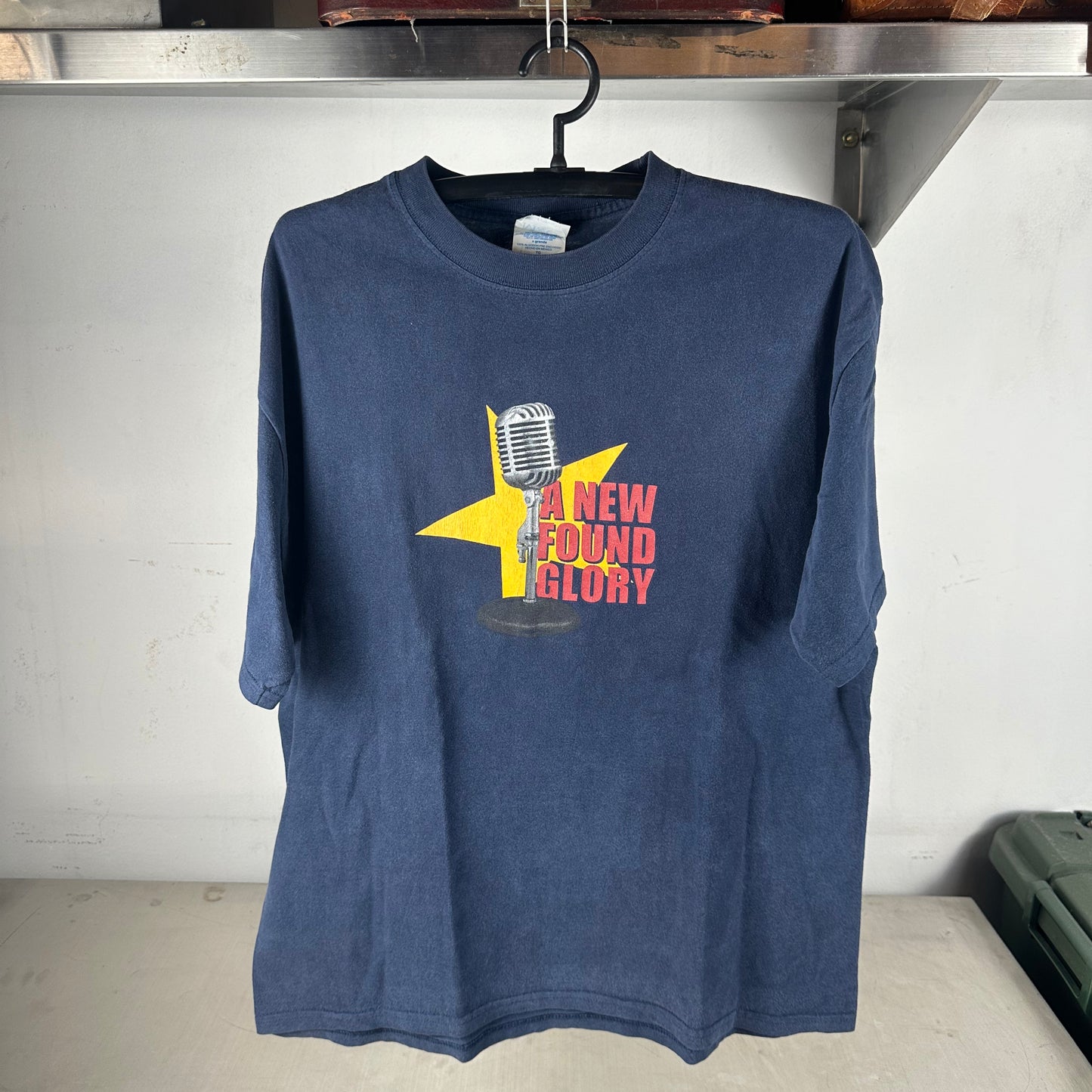 Vintage 2000s A New Found Glory Punk Rock Band Graphic T-shirt