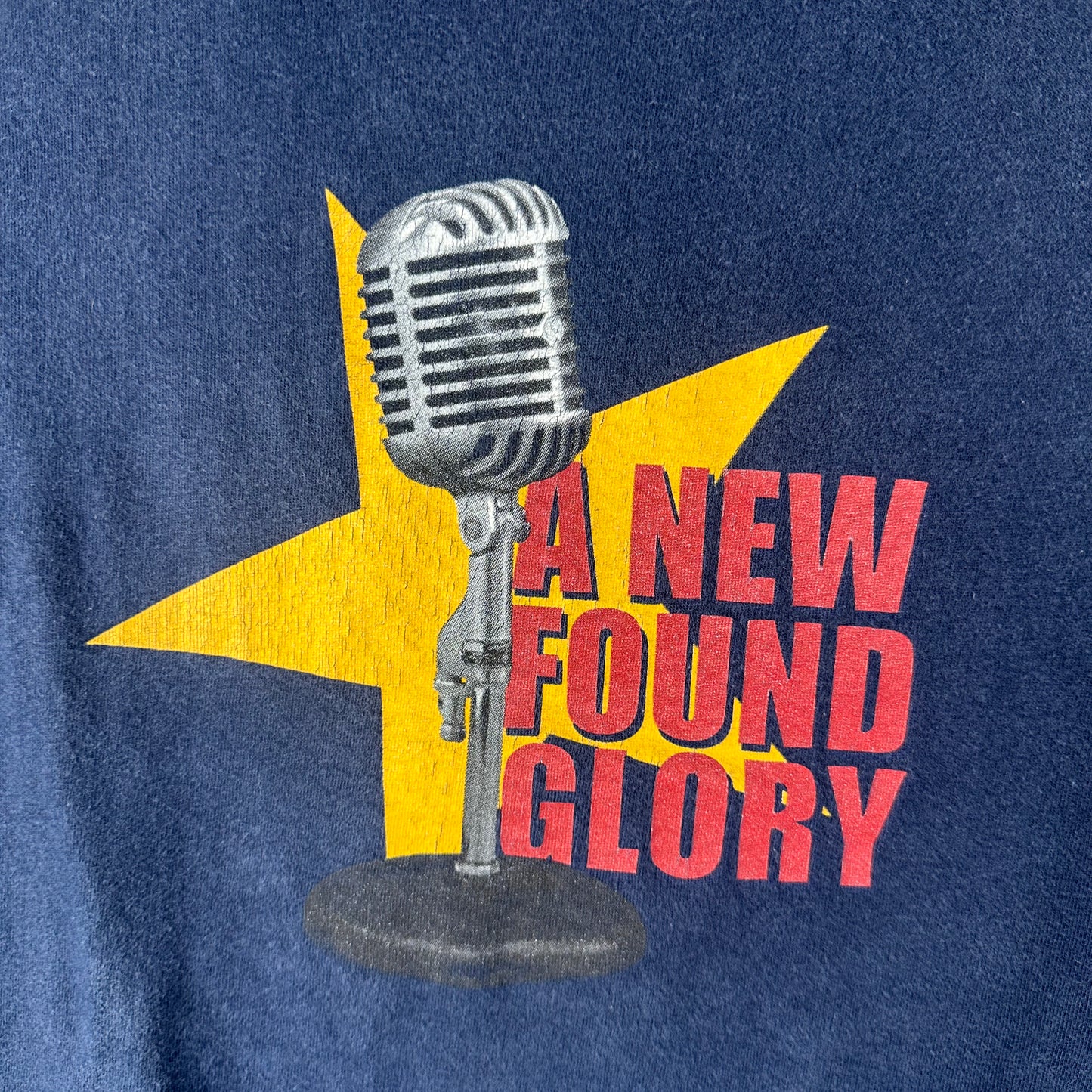 Vintage 2000s A New Found Glory Punk Rock Band Graphic T-shirt