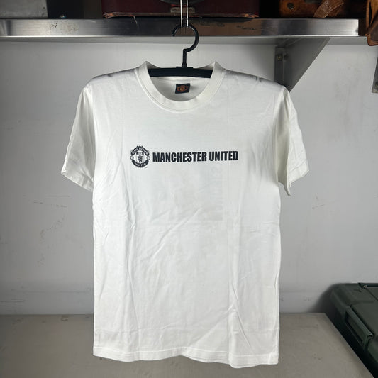 Vintage 2000s David Beckham Manchester United Soccer Graphic T-shirt