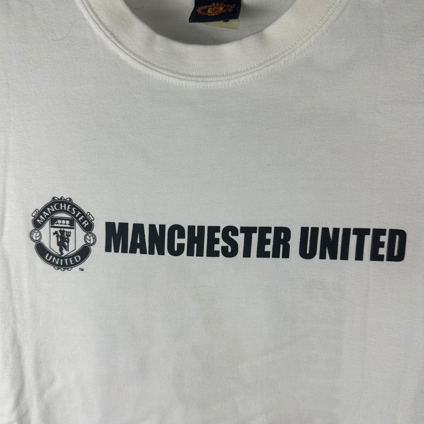 Vintage 2000s David Beckham Manchester United Soccer Graphic T-shirt