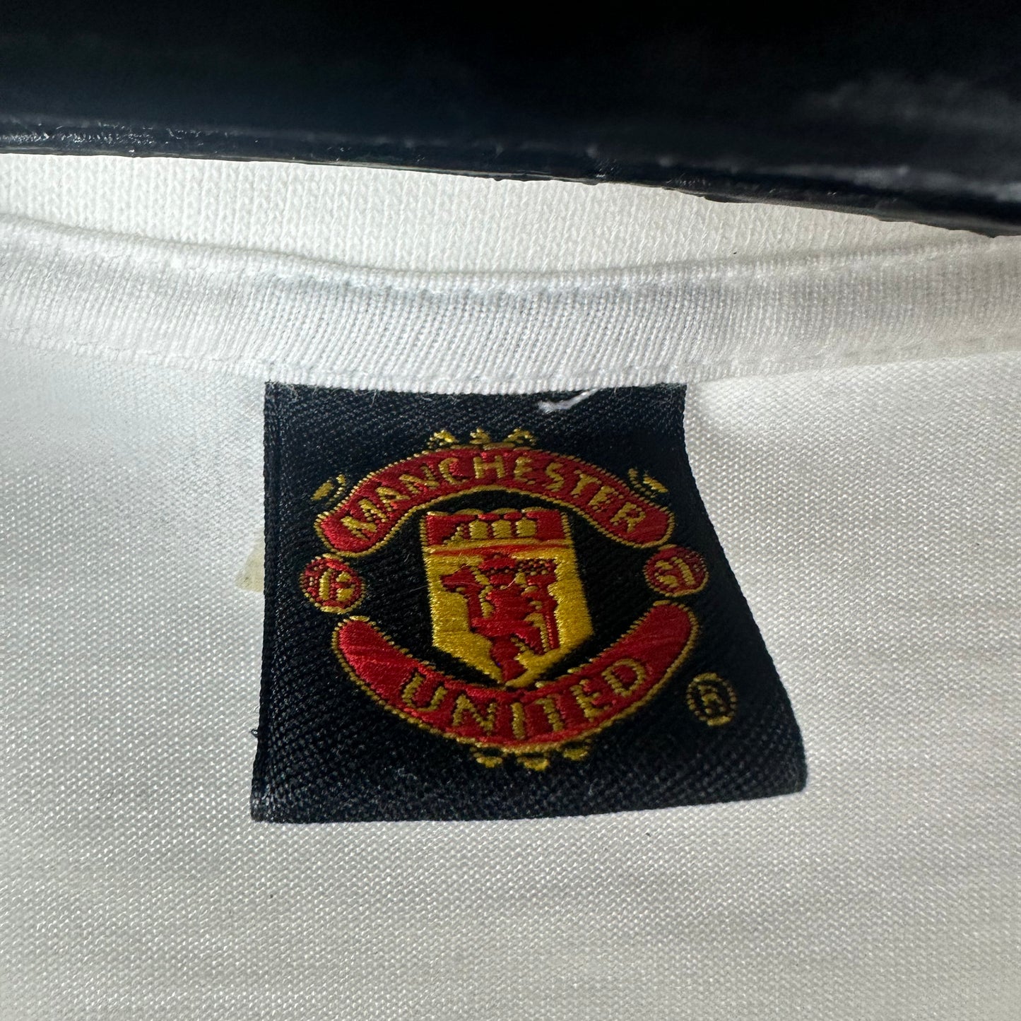 Vintage 2000s David Beckham Manchester United Soccer Graphic T-shirt