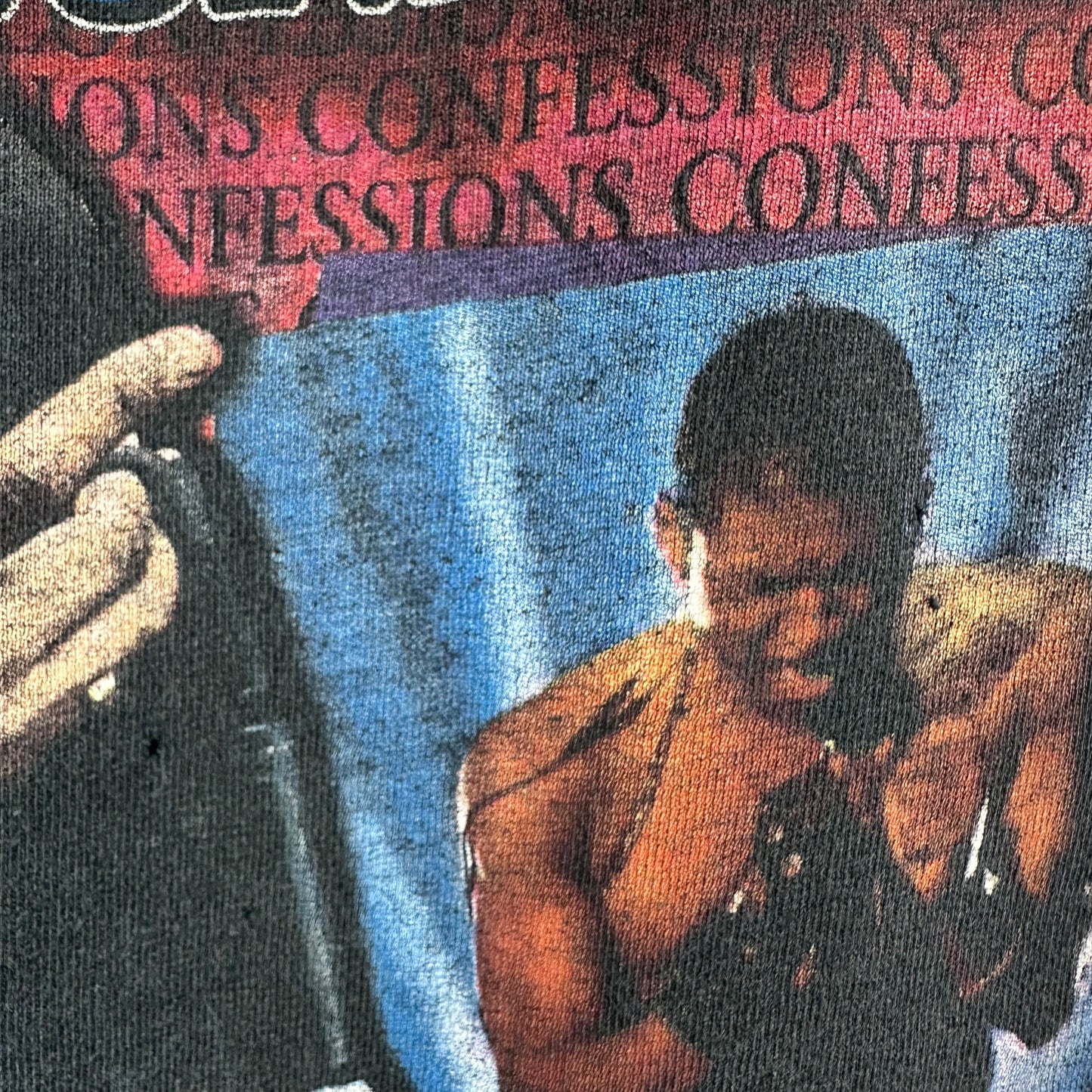 Vintage 2004 Usher Kanye West Confessions Tour Concert T-shirt