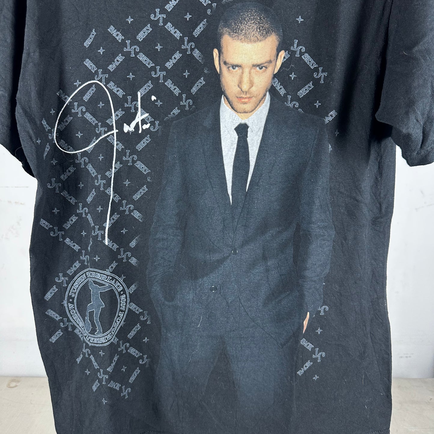 2007 Justin Timberlake FutureSex/LoveSounds Tour Concert T-shirt