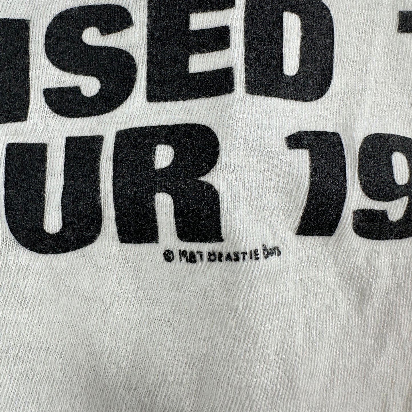 Vintage 1987 Beastie Boys Licensed to Ill Tour Single Stitch T-shirt