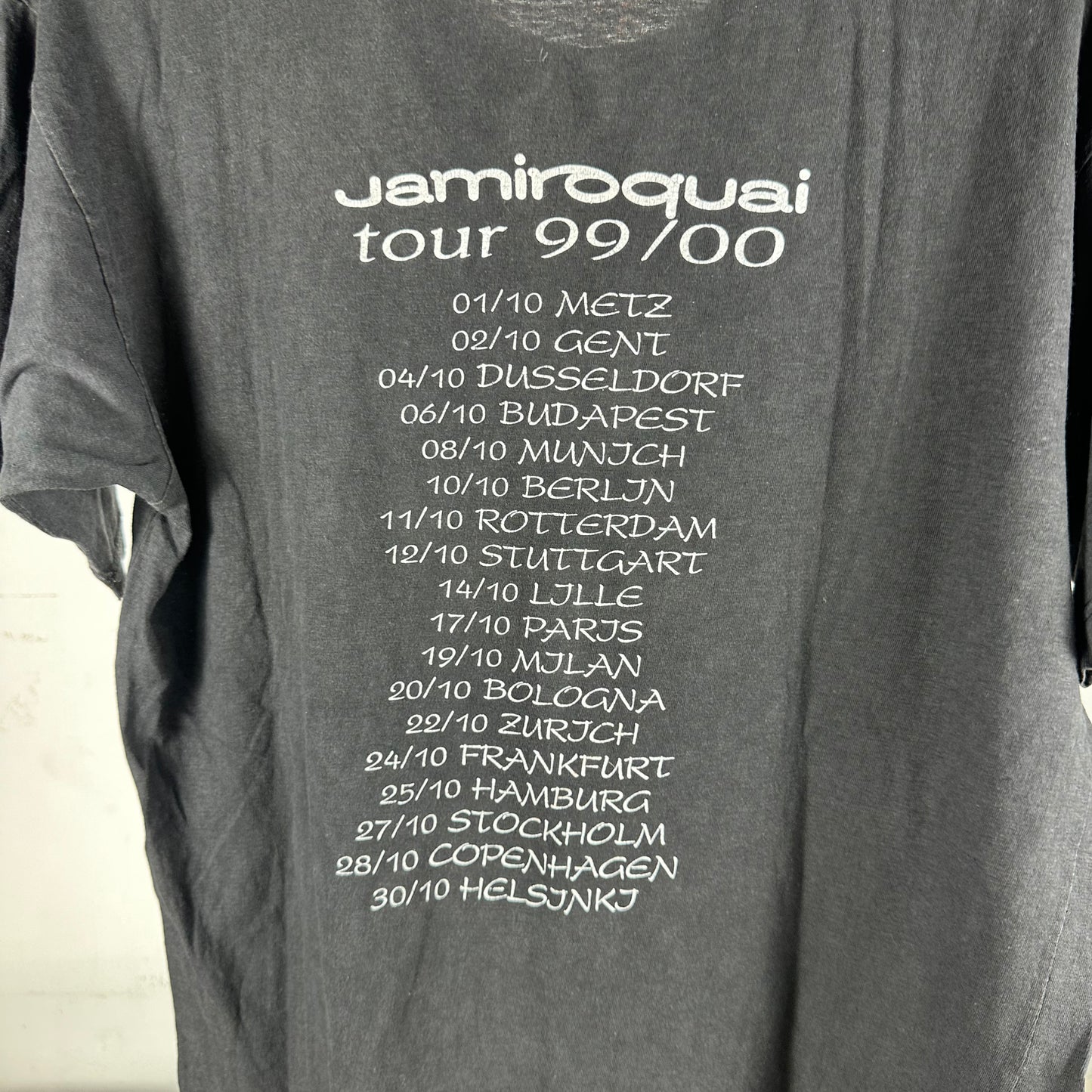 Vintage 1999/00 Jamiroquai Europe Tour Concert T-shirt