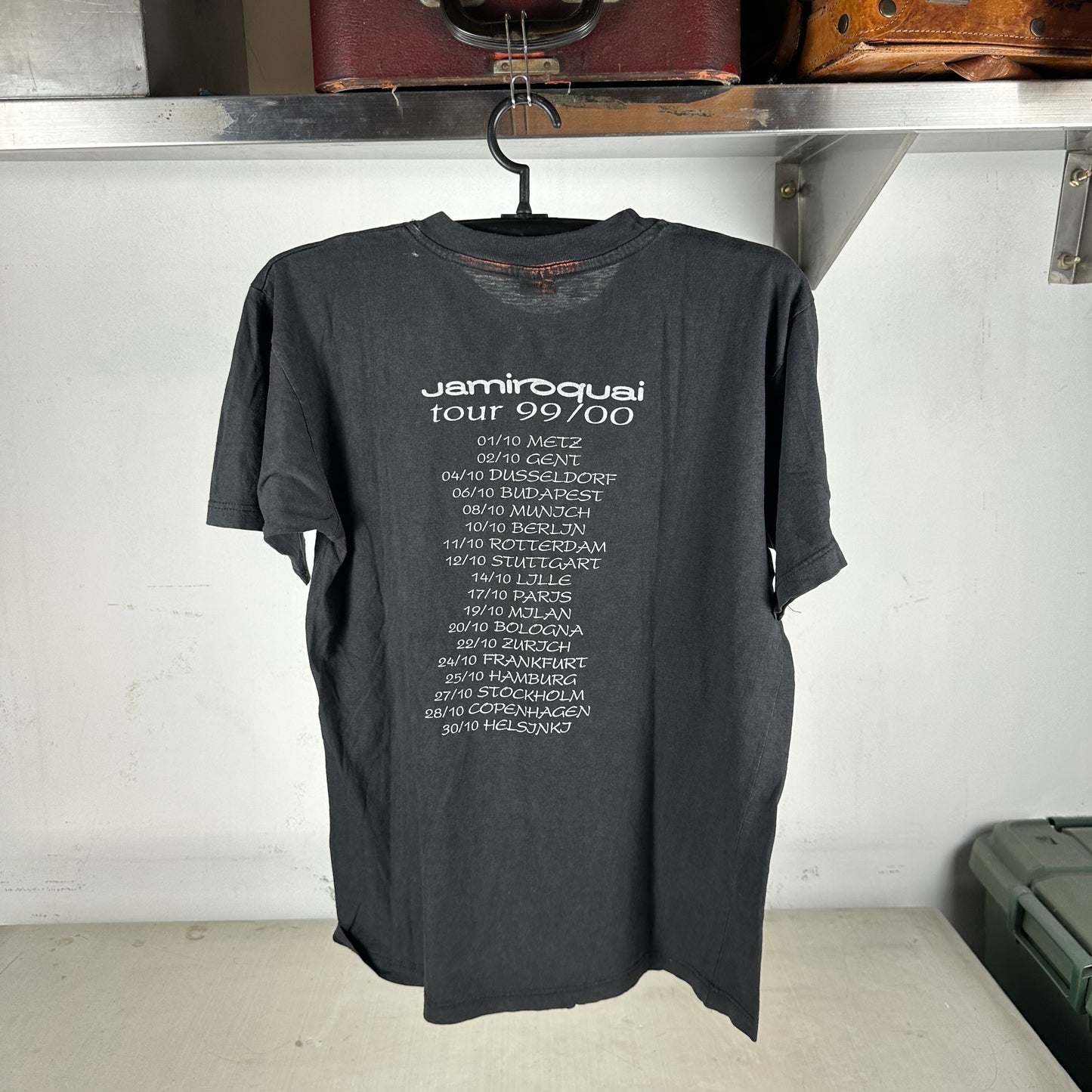 Vintage 1999/00 Jamiroquai Europe Tour Concert T-shirt
