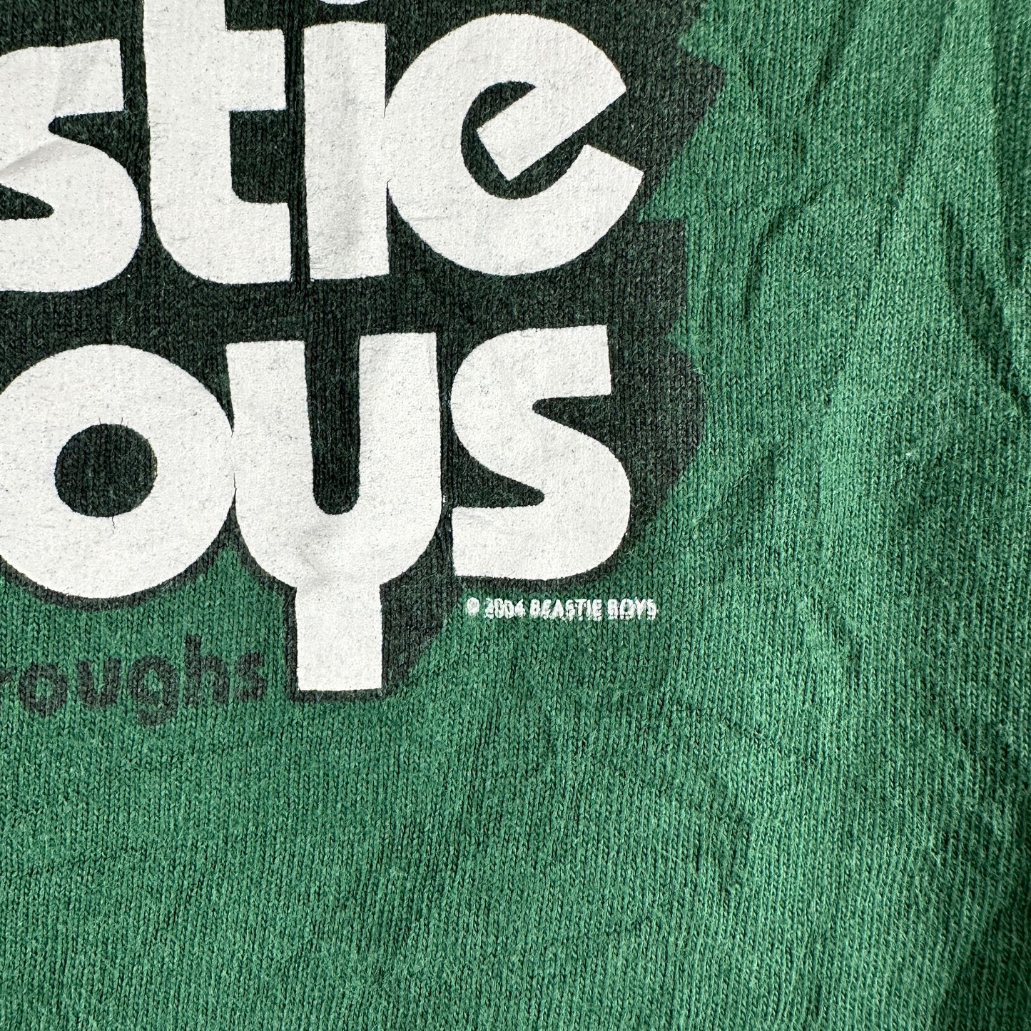 Vintage 2004 Beastie Boys to the 5 Boroughs Graphic Band T-shirt