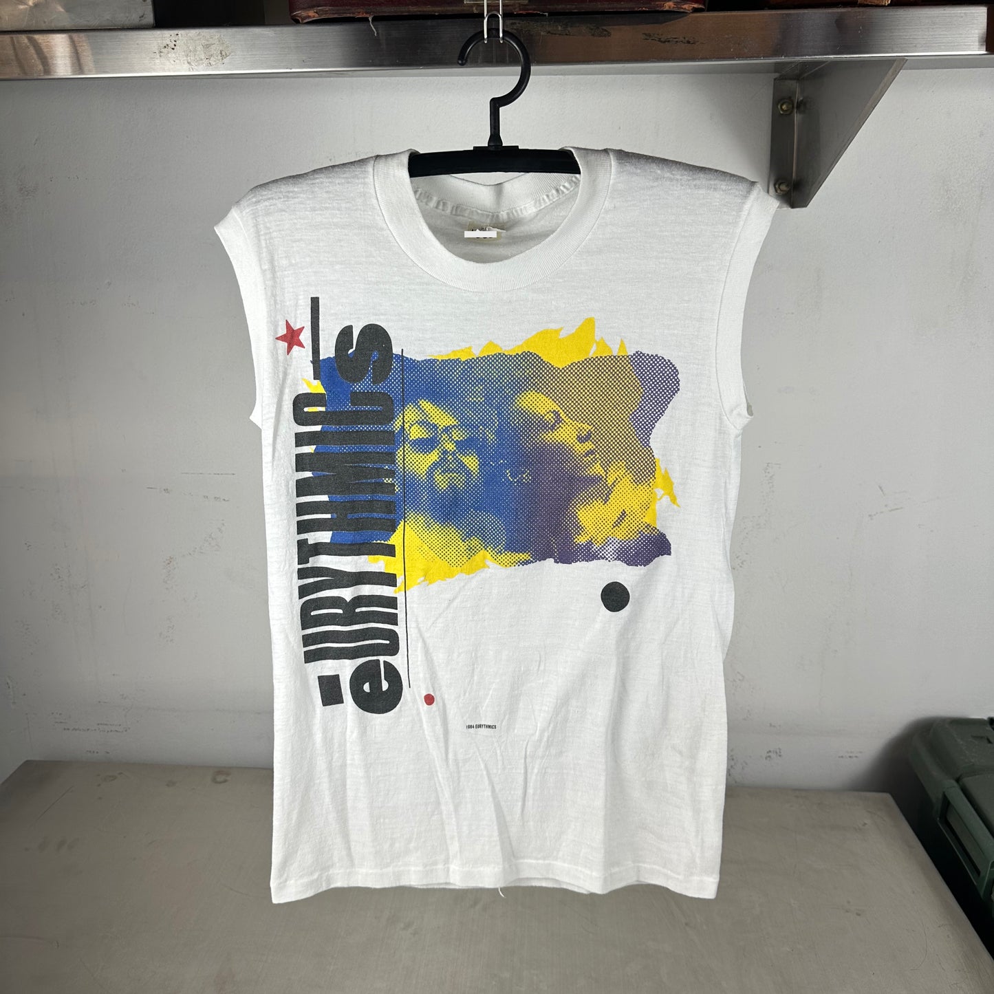 Vintage 1984 Eurythmics Tour Concert Single Stitch T-shirt