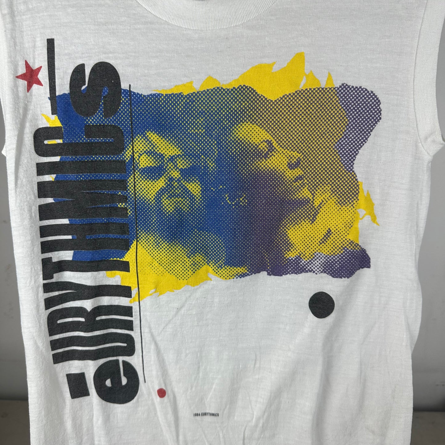 Vintage 1984 Eurythmics Tour Concert Single Stitch T-shirt