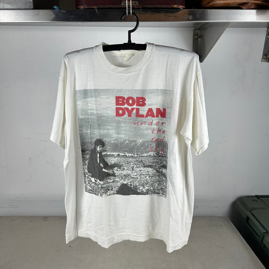 Vintage 1990 Bob Dylan Under the Red Sky Tour Concert Single Stitch T-shirt