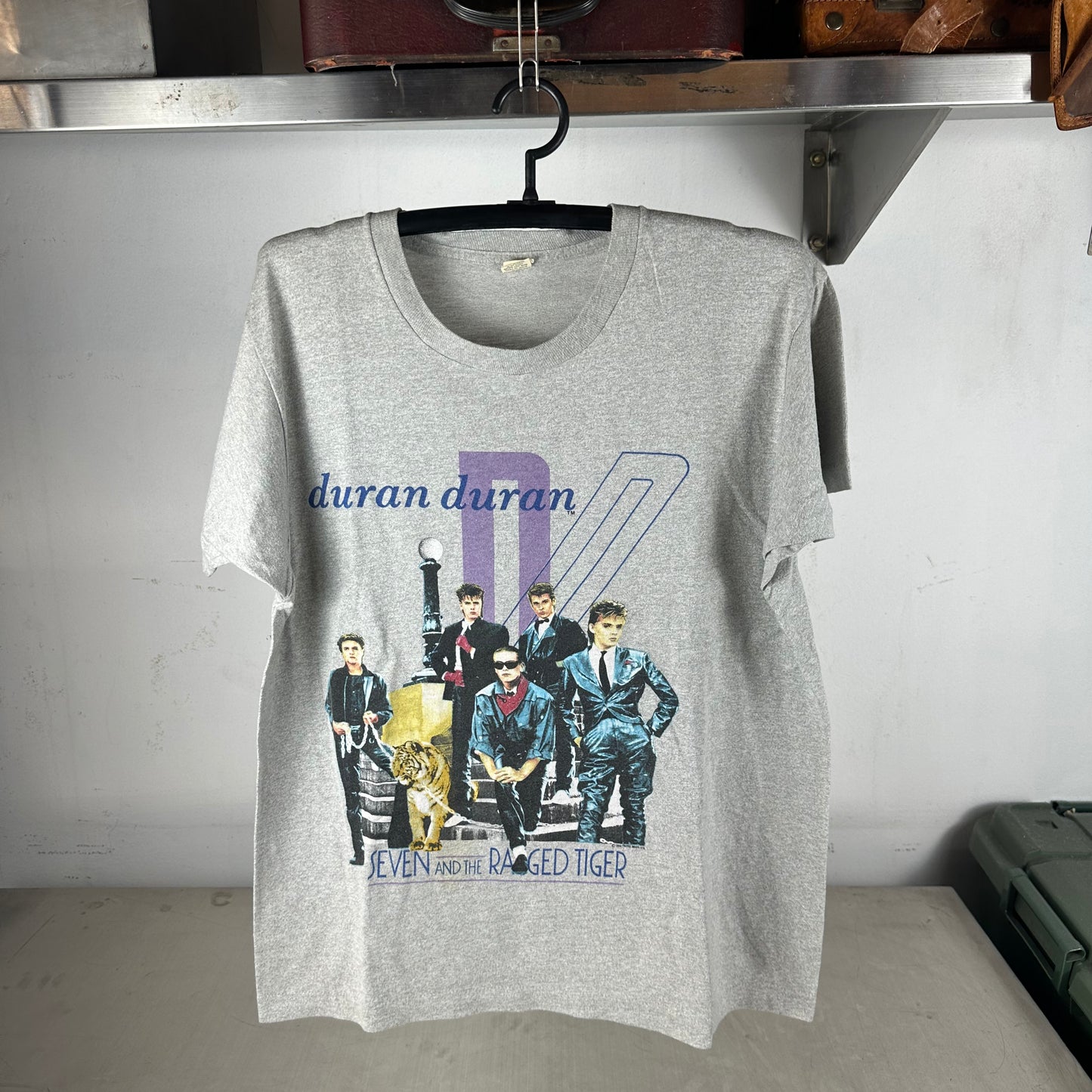 Vintage 1984 Duran Duran Seven and the Raged Tiger Single Stitch T-shirt