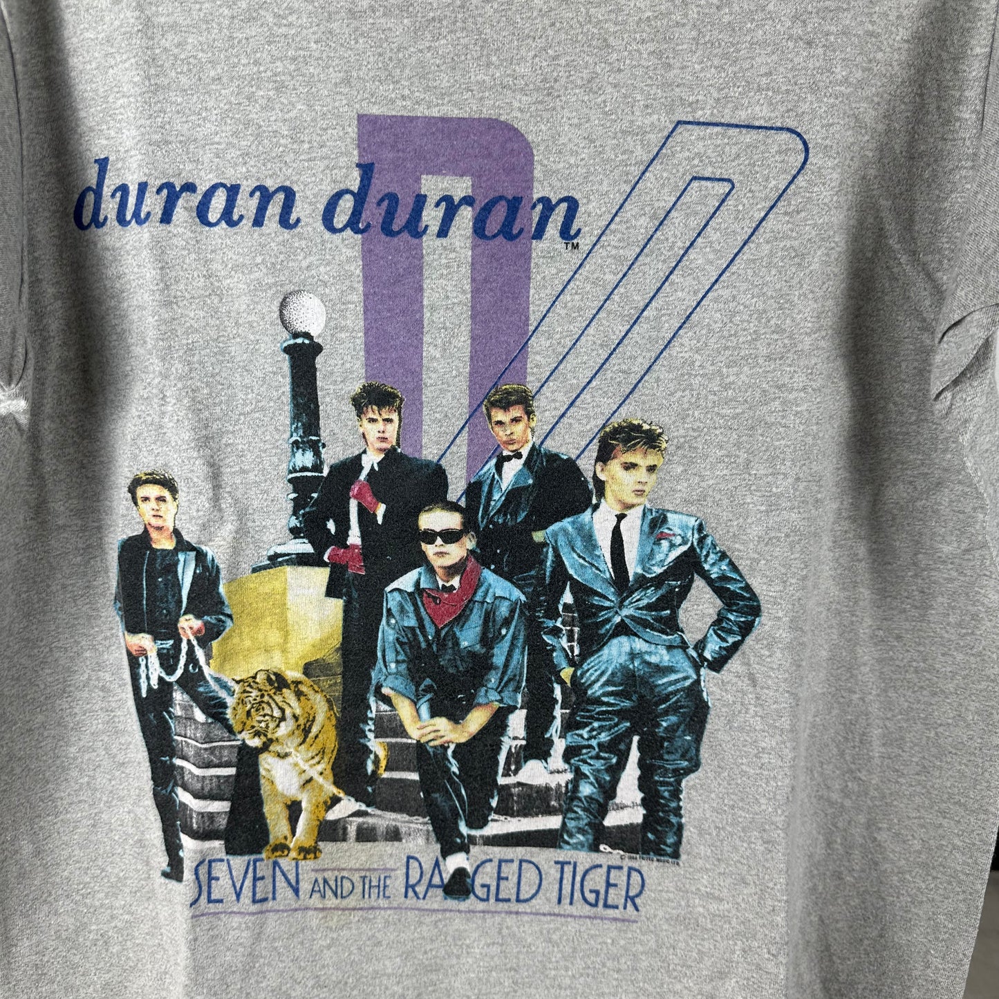 Vintage 1984 Duran Duran Seven and the Raged Tiger Single Stitch T-shirt