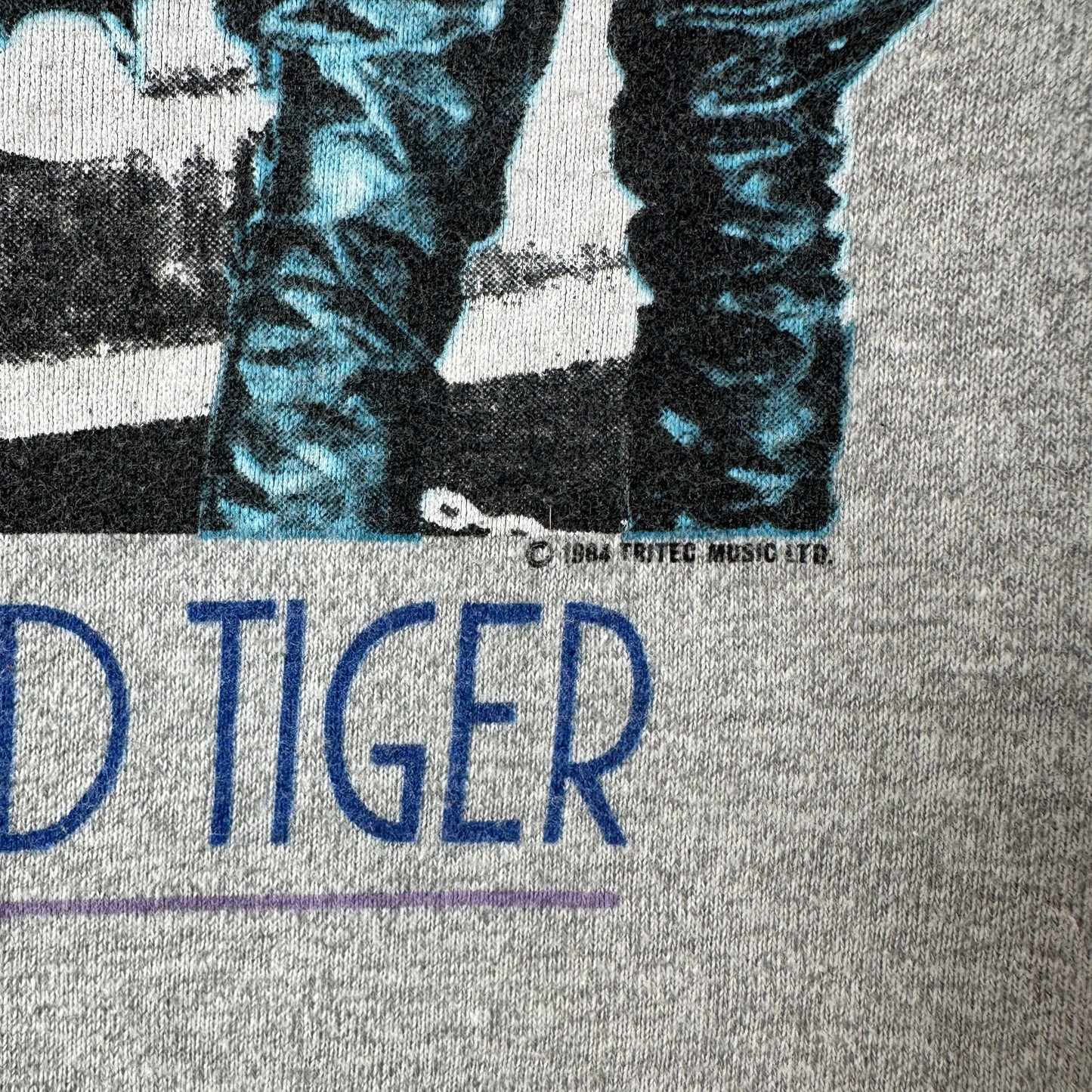 Vintage 1984 Duran Duran Seven and the Raged Tiger Single Stitch T-shirt