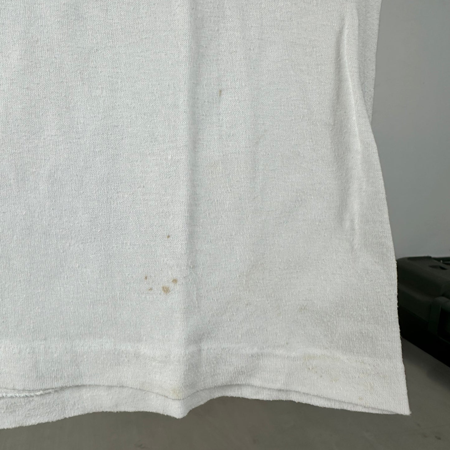 Vintage 80s Dive In Double Sided Graphic Single Stitch Ringer T-shirt